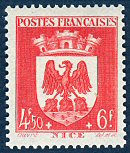 Image du timbre Armoiries de Nice