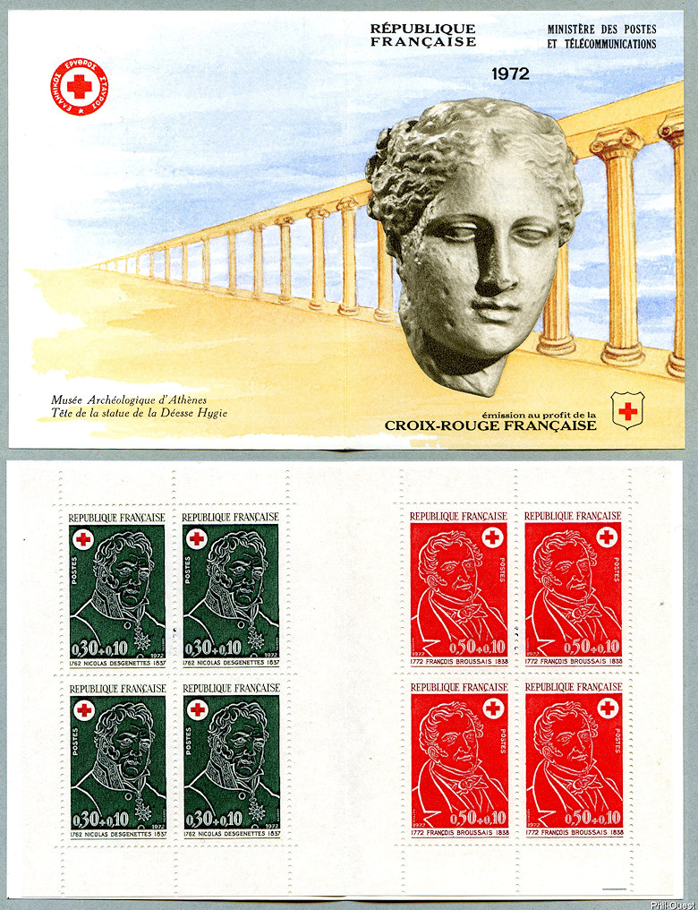 Image du timbre Nicolas Desgenettes et François Broussais