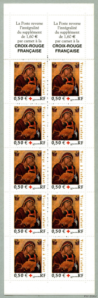 Image du timbre Fêtes de fin d'année-«La Vierge à l'Enfant»