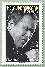 Image du timbre Claude Nougaro 1929-2004