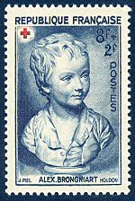 Alexandre Brongniart enfant d´après Houdon