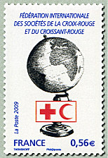 Image du timbre Fédération Internationale des Sociétés de La Croix-Rouge et du Croissant-Rouge