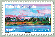 Image du timbre Pointe de Courpain