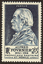 Image du timbre Alfred Fournier 1832-1914Prophylaxie sanitaire et morale
