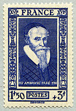 Image du timbre Ambroise Paré 1517-1590