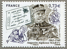 Image du timbre Augustin-Alphonse Marty 1862-1940