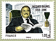 Image du timbre Jacques Baumel  1918-2006