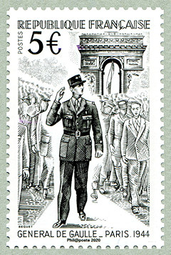 Général de Gaulle - Paris 1944