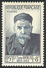 Image du timbre Docteur Emile Roux 1853 - 1933
