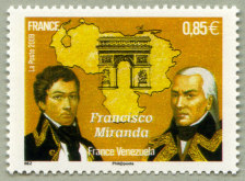 Image du timbre Francisco Miranda