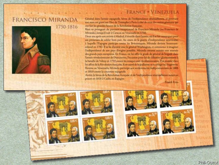 Image du timbre Francisco Miranda