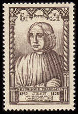Image du timbre Jean Gerson 1363-1429
