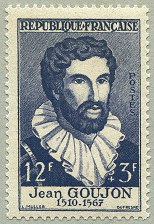 Image du timbre Jean Goujon 1510-1567
