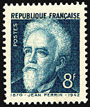 Image du timbre Jean Perrin 1870-1942