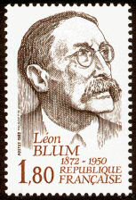 Image du timbre Léon Blum 1872-1950