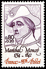 Image du timbre Maréchal Moncey 1754-1842