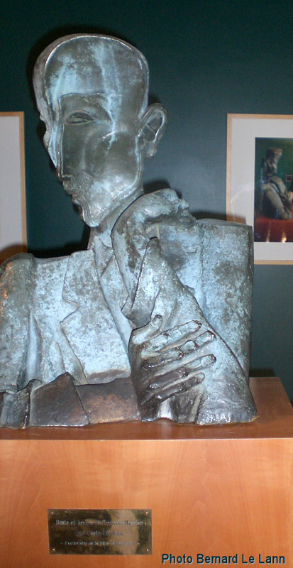 Buste de François Mauriac par Ossip Zadkine