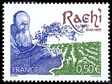 Image du timbre Rachi  1040-1105