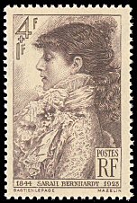 Sarah Bernhardt<BR>1844-1923