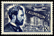 Image du timbre Sainte Claire Deville 1818-1881-L´aluminium