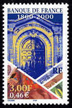 Image du timbre Banque de France 1800-2000