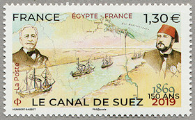 Le canal de Suez 150 ans 1860-2019