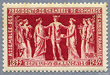 Assemblée des Présidents de Chambres de Commerce de l´Union Française à Paris 1899 - 1949