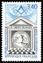 Le Droit Humain 1893-1993<br />Ordre maçonnique mixte international
