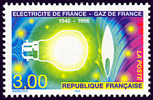 Image du timbre Electricité de France - Gaz de France