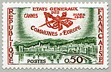 Réunion des États Généraux des communes d´Europe<br>Cannes 1960