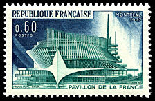 Montréal 1967 - Pavillon de la France