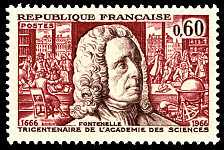 Image du timbre Fontenelle-1666 Tricentenaire de l´Académie des sciences 1966