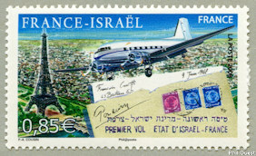 Premier vol France-Israël
