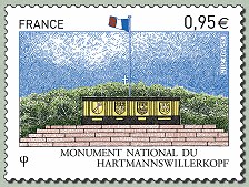 Image du timbre Monument National du Hartmannswillerkopf