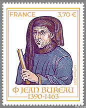 Image du timbre La bataille de Castillon -  Jean Bureau 1390-1463