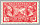 Le timbre à 90c rouge