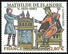 Image du timbre Mathilde de Flandre  V. 1031 - 1083