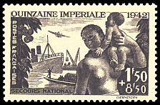 Image du timbre Quinzaine impériale