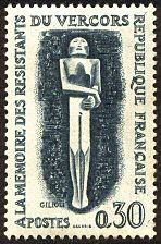 Image du timbre À la mémoire des résistants du Vercors