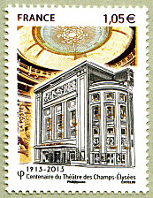 Centenaire du Théâtre des Champs-Elysées<br />1913-2013 <i>Décalage des couleurs</i>
