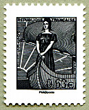 Image du timbre Marianne à la nef