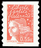 Image du timbre La Marianne de Luquet