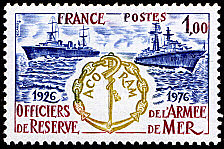 ACORAM 1926-1976
<br />
Officiers de réserve de l’Armée de mer