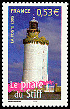 Image du timbre Ile d'Ouessant - le phare du Stiff