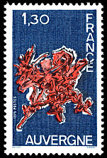 Image du timbre Auvergne