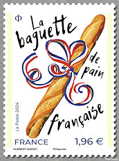 Image du timbre La baguette de pain française