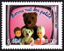 Image du timbre Télévision «Bonne nuit les petits»