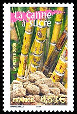 Image du timbre La canne à sucre