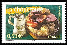 Image du timbre La choucroute