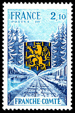 Image du timbre Franche-Comté